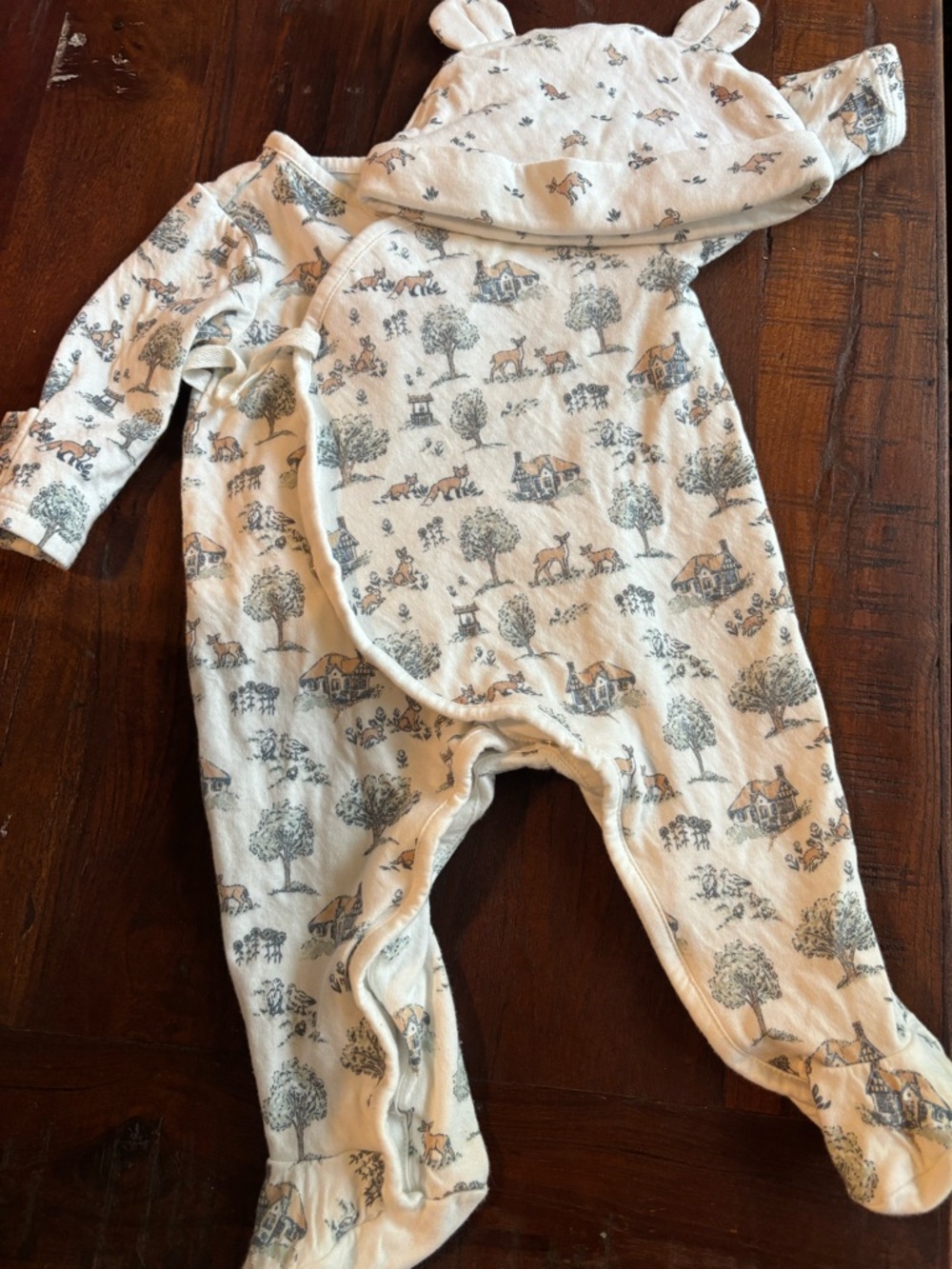 Janie and jack 3-6 month footie